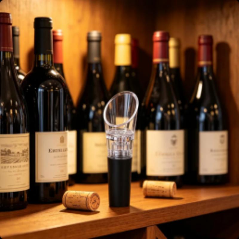 Wine Preservation Pump - Vakumlu Şarap Tıpası ile Şarap Havalandırıcı