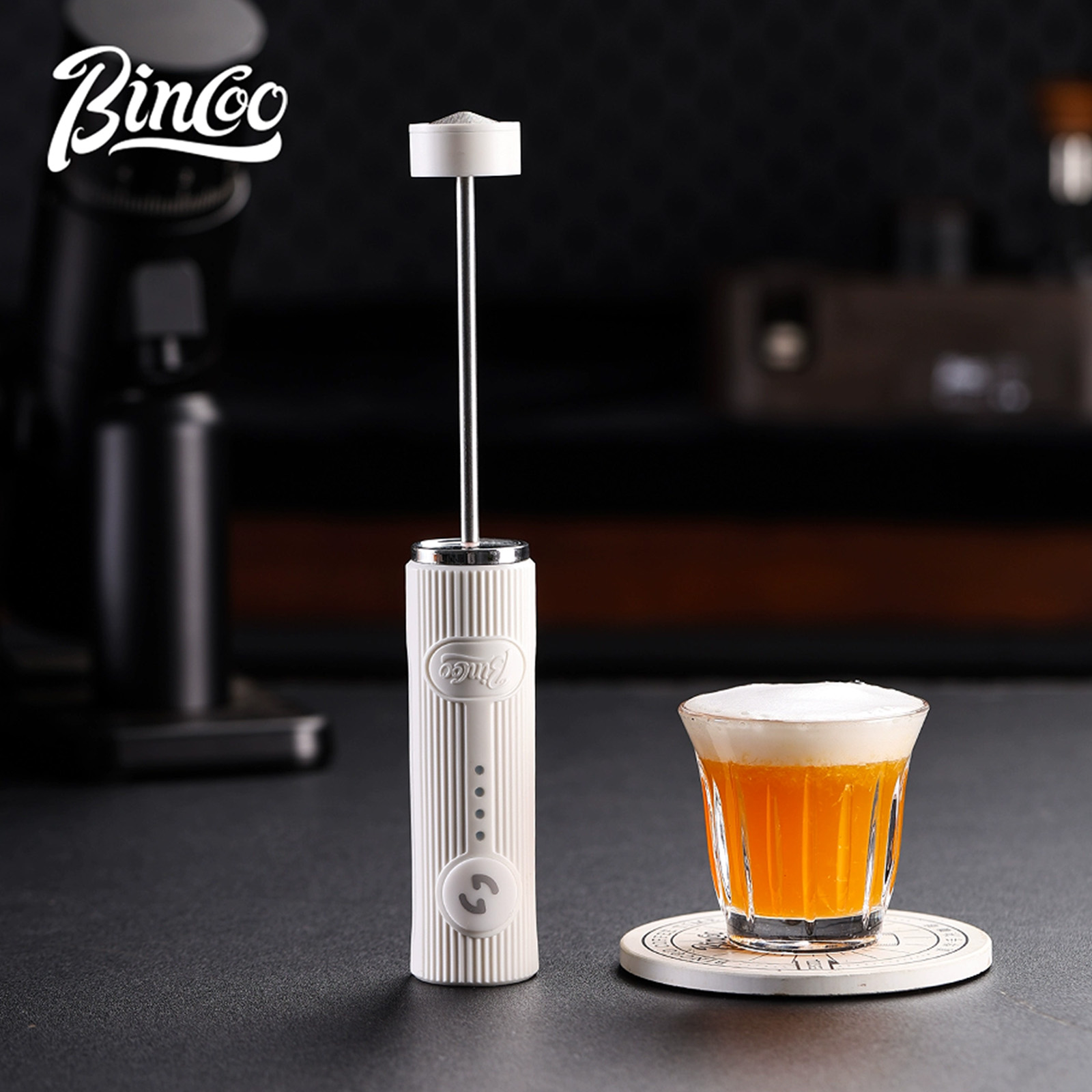 Home Barista - Bincoo Yeni Süt Köpürtücü Kahve Çırpma