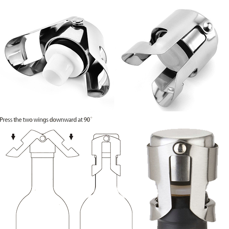 Wine Preservation Pump - Şampanya Tıpa Köpüklü Şarap Stoper Şarap
