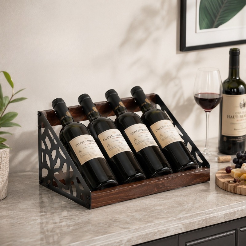 Ev Barı Ahşap Şaraplık Şarap Ş - Home Bar Shelf incelemesi ve fiyatı