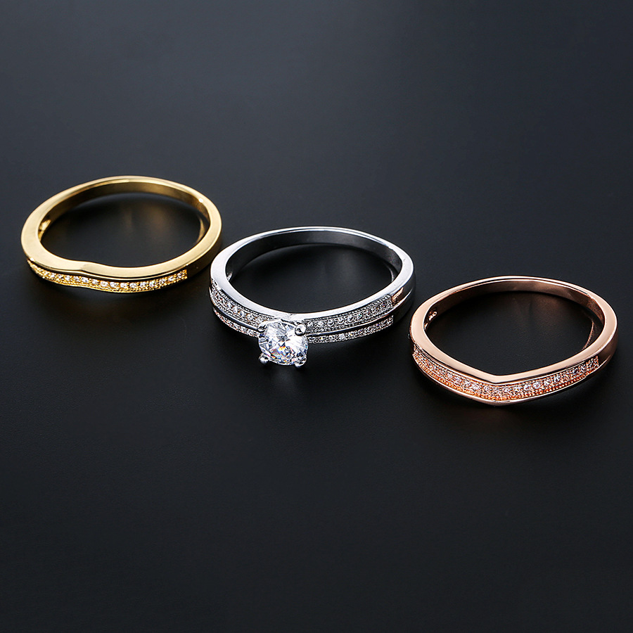 18K çok altın yüzük 3 adet Set - Bar Cart Gold incelemesi ve fiyatı
