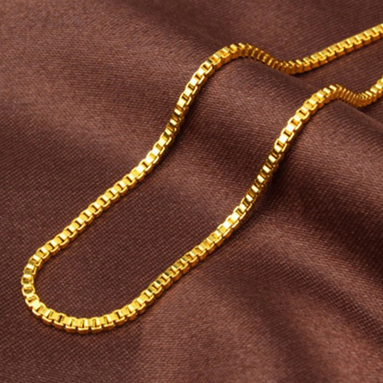 AU999 Kutu Zincir Kolye Kadınl - Bar Cart Gold incelemesi ve fiyatı