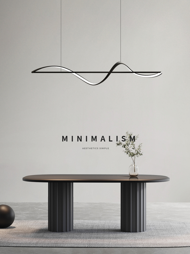 Modern minimalizm eğrisi Led k - Home Bar Word incelemesi ve fiyatı