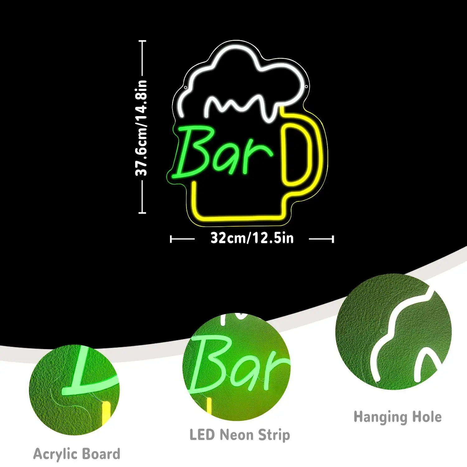 Bira Barı Neon Tabela USB Kısı - Home Bar Signs incelemesi ve fiyatı