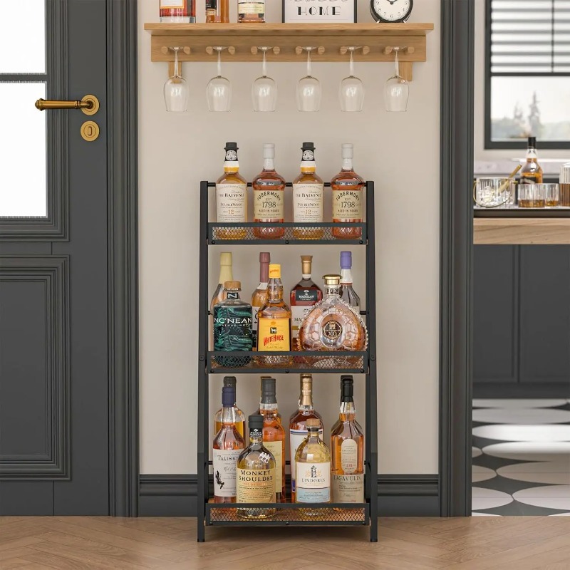 3 Katlı Merdiven Şeklinde Şara - Home Bar Shelf incelemesi ve fiyatı